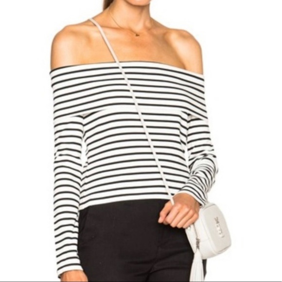 10 Crosby Derek Lam Tops - 10 Crosby Derek Lam Off Shoulder Top